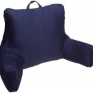 Brentwood Originals Brushed Twill Bedrest Navy Navy 2'2" x 1'6" x 1'6"