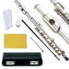 Glory Key of C Piccolo with Pro Case Joint Grease Cleaning Cloth and Rod and ...