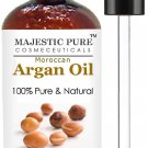 Moroccan Argan Oil for Hair and Face From Majestic Pure  100% Natural Organic...