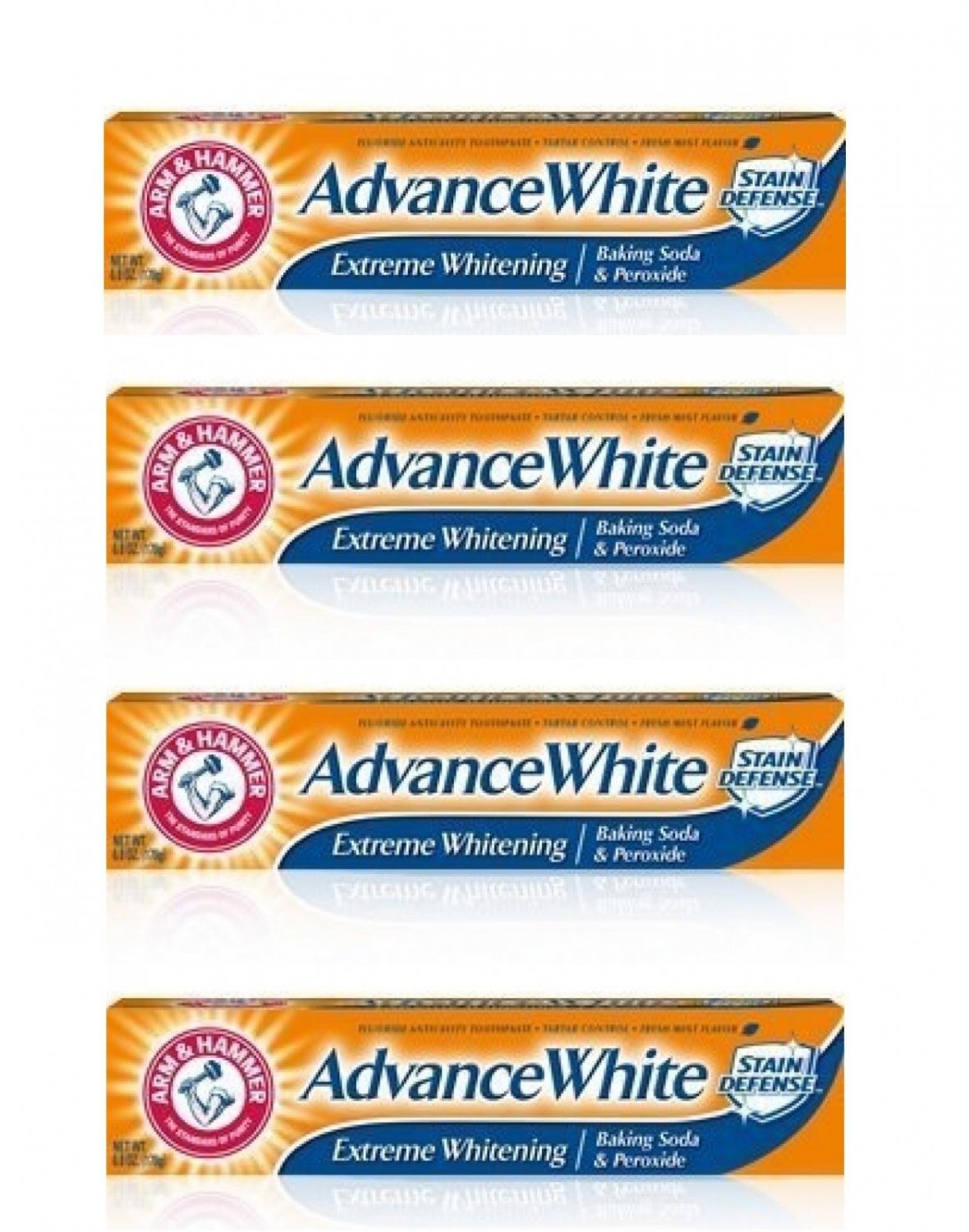 Arm & Hammer Advance White Extreme Whitening Toothpaste .9 Oz Travel
