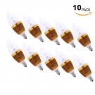 LEDMO(10 Pack) LED Candle Bulbs E12 3W 25W Equivalent Warm White 3000K 270LM ...