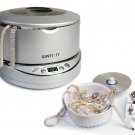 Ivation IVUC96S Digital Ultrasonic Cleaner with Adjustable Power & Removable ...