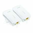 ZyXEL 1000 Mbps Powerline AV2 Gigabit Adapter Starter Kit - 2 Units (PLA5206K...