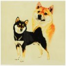 3dRose cst_1022_3 Shiba Inu Ceramic Tile Coasters Set of 4 set-of-4-Ceramic
