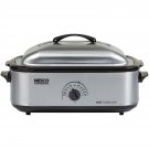 Nesco 4818-25PR 18-Quart Professional Roaster Oven Stainless Steel Base and L...