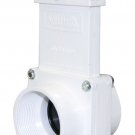 Valterra 6207 PVC Gate Valve White 2" FPT