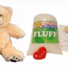 Make Your Own Stuffed Animal Mini 8 Inch Furry Brown Teddy Bear Kit - No Sewi...