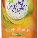 Crystal Light Green Tea Peach Mango Drink Mix (Makes 10-Quarts) 1.85 Ounce Ca...