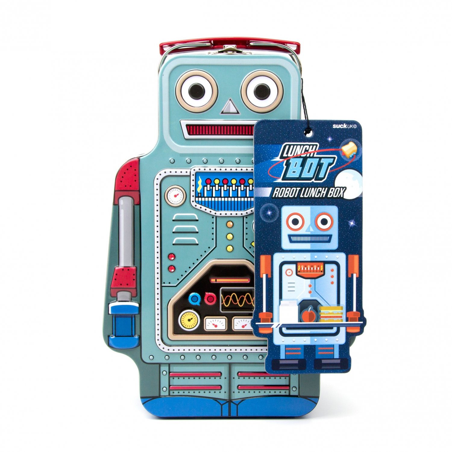 SUCK UK Robot Tin Lunch Box Suck UK