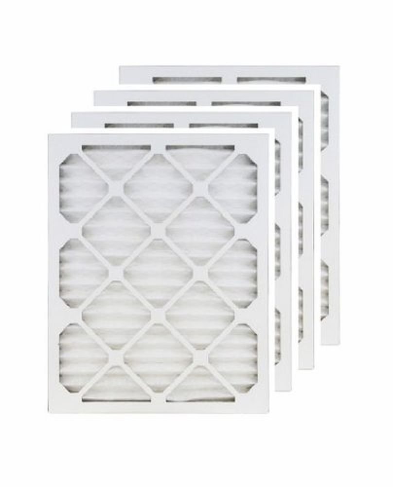 14x24x1 (13.75x23.75) MERV 8 Air Filter/Furnace Filters (4 pack) 14x24x1