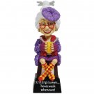 Westland Giftware Biddys Bobble Figurine 6.5-Inch High Knitting