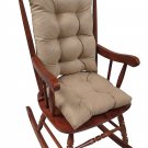 The Gripper Non-Slip Rocking Chair Cushion Set Honeycomb X-Large Natural