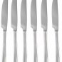 Hampton Forge Silversmiths Newport Mirror 6-Piece Steak Knives 241B6STKCB