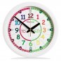 EasyRead Time Teacher Children's Wall Clock with simple 3 Step Teaching Syste...