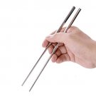 Shihua 10/18 Stainless Steel Square Super Strong Chopstick Luxury 10 Pcs (5 P...