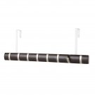 Umbra Mini Flip 8-Hook Over the Door Espresso 8 Mini Hook Over-The-Door Umbra