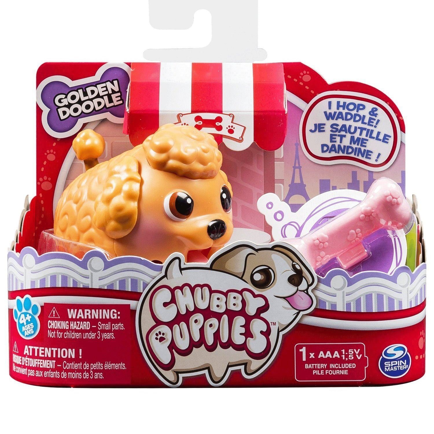 Chubby Puppies Single Pack Golden Doodle Chubby Puppies