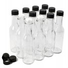 Clear Glass Woozy Bottles with Dripper Inserts 5 Oz - Case of 12