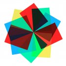 (Set of 12) Transparent Color Correction Gel Filter / Colored Overlays / Tint...