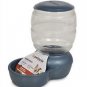 Petmate Replenish Pet Gravity Feeder with Microban Pearl Peacock Blue Petmate