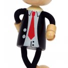 Hape Happy Family Poseable Wooden Dad Play Doll Hape