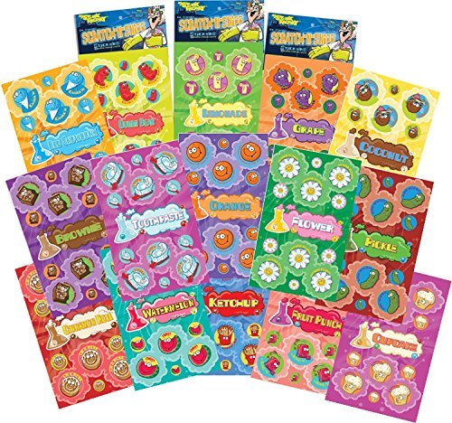 Just For Laughs Dr. Stinky's Scratch N Sniff Stickers 15-Pack Just For Laughs