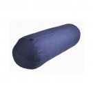 10" X 29" Round Yoga Bolster - Removable Canvas Cover Natural Cotton Filler N...
