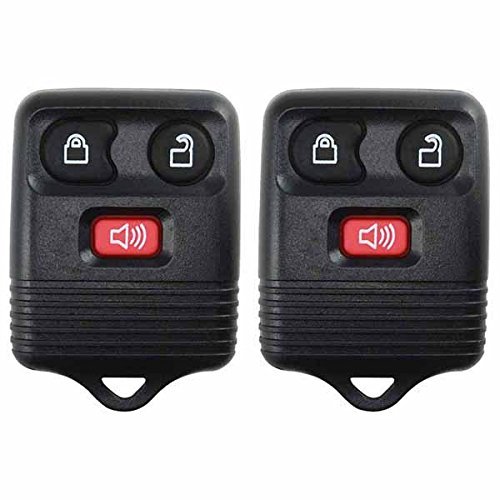 2 KeylessOption Replacement Keyless Entry Remote Control Key Fob Clicker Tran...