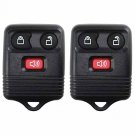 2 KeylessOption Replacement Keyless Entry Remote Control Key Fob Clicker Tran...