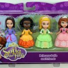 Disney Sofia The First 3" Figure 4-Pack - Princess Sofia Ruby Jade & Amber