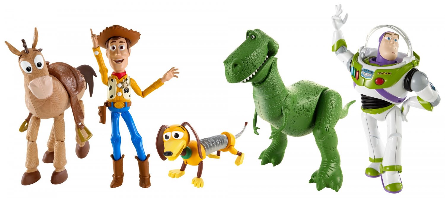 Disney/Pixar Toy Story 4" Basic Figure (5-Pack) Mattel