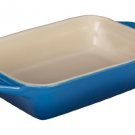 Le Creuset Stoneware Rectangular Dish 10.5 by 7-Inch Marseille 13 PG1047S-2659