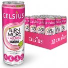 Celsius Raspberry Acai Green Tea 12-Ounce Cans (Pack of 12) 12-pack