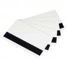 500 CR80 30Mil White PVC Plastic Credit Gift Photo ID Cards With HiCo Magneti...