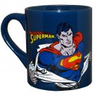 Superman DC Comics Comic Removing Shirt 14 ounce Ceramic Coffee Mug
