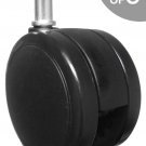 3" (75mm) Extra Large Replacement Office Chair Caster Rollers - "Soft" Wheels...