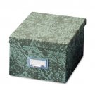Globe-Weis Fiberboard Index Card Storage Box 6 x 9 Inches Green (96 GRE)