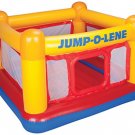 Intex Playhouse Jump-O-Lene Inflatable Bouncer 68" X 68" X 44" for Ages 3-6