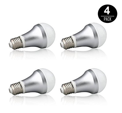 A19 LED Light Bulb (4-Pack) GreenMart  8W Household Dimmable 40W Incandescent...