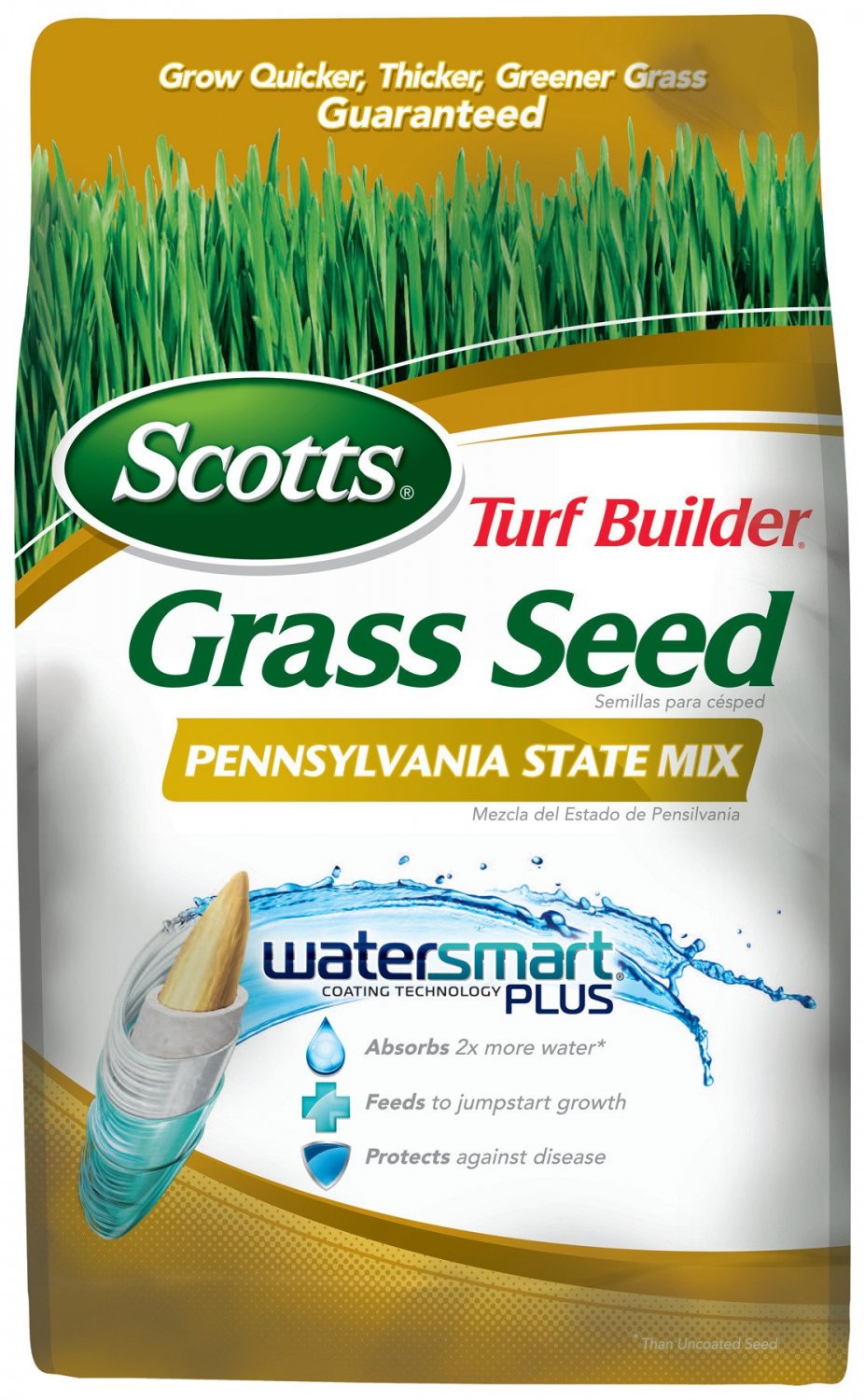 Scotts Turf Builder Grass Seed - Pennsylvania State Mix 3-Pound  (Not Sold in...