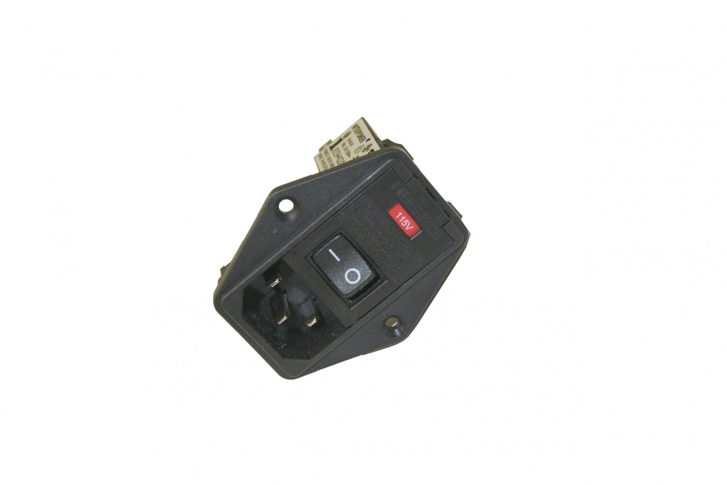 Interpower 83544020 Four Function Single Fused Screw Mount Module C14 Inlet S...
