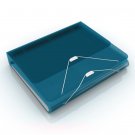 Samsill DUO 2-in-1 Organizer - 1 Inch 3 Ring Binder + 7 Pocket Accordion Styl...