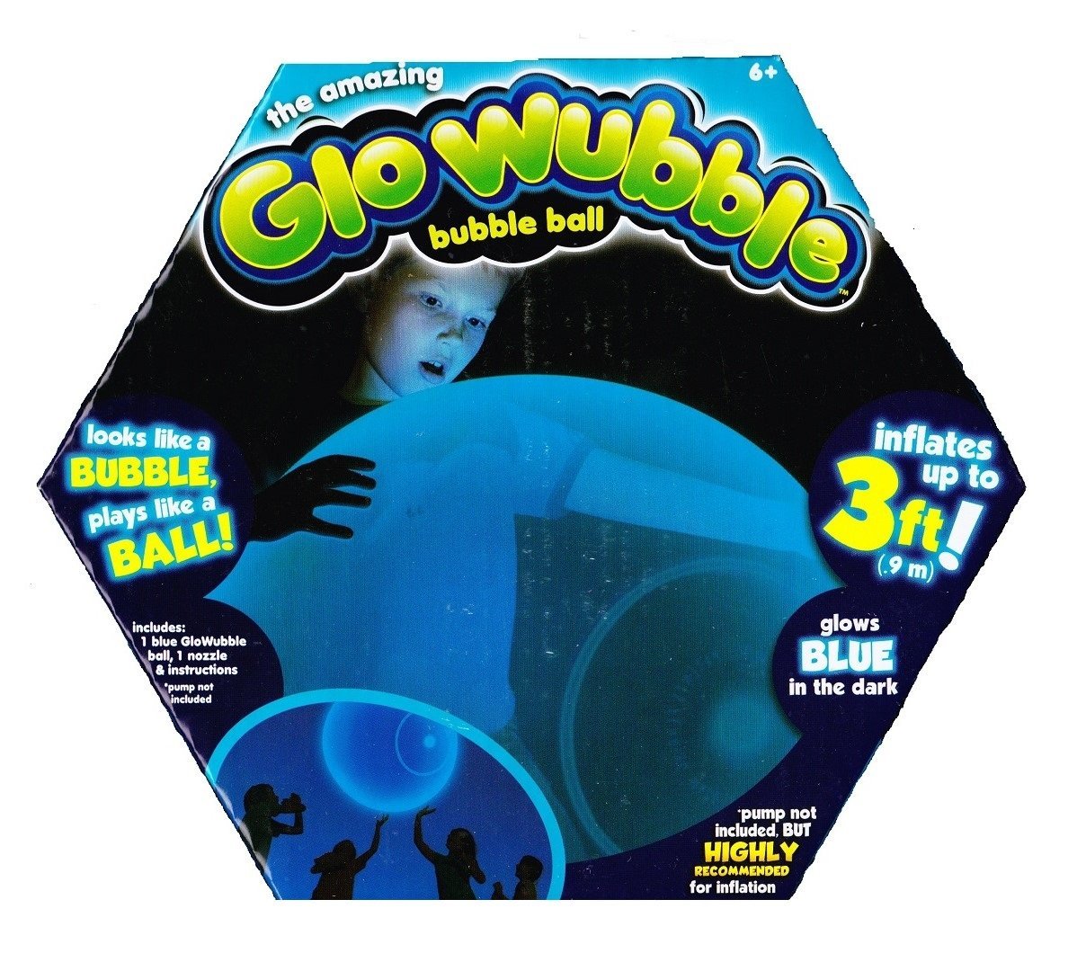 glow wubble bubble ball
