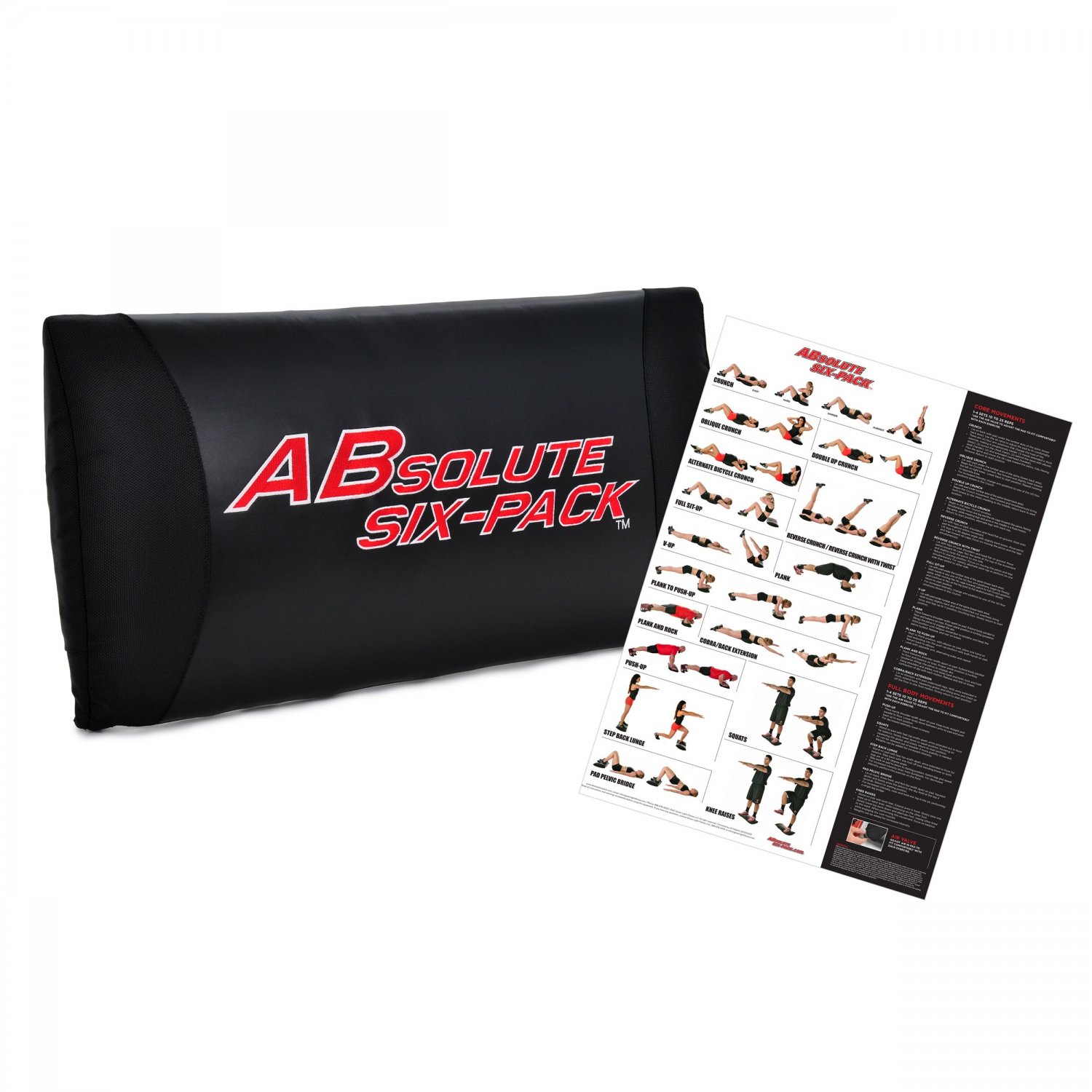 Absolute Six Pack Portable Ab Mat for Ab Workouts and Other Abdominal