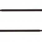 Versailles Home Fashions Pair of Swing Arm with Ball Finial Espresso 24 by 38...