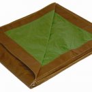 12' x 16' Dry Top Brown/Green Reversible Full Size 7-mil Poly Tarp item #112160
