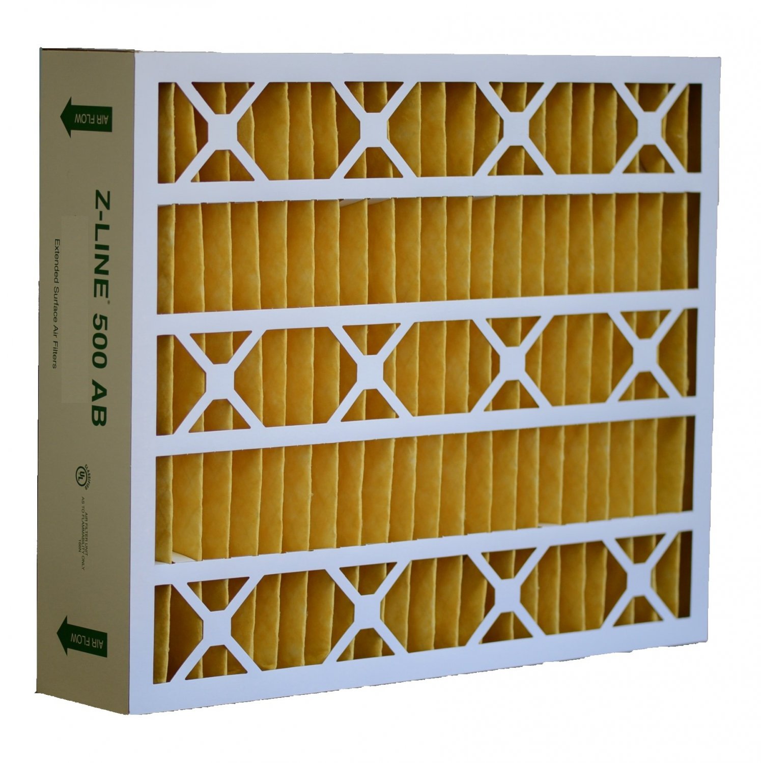 Glasfloss Industries ABP20255M112PK ZLine Series 500 AB MERV 11 Air Cleaner