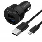 Tronsmart 30W Dual USB Car Charger with Quick Charge 2.0 for Samsung Galaxy S...