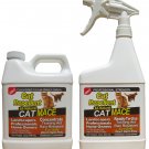 Nature's MACE Cat Repellent-32oz Ready-to-Use Plus 32oz Concentrate