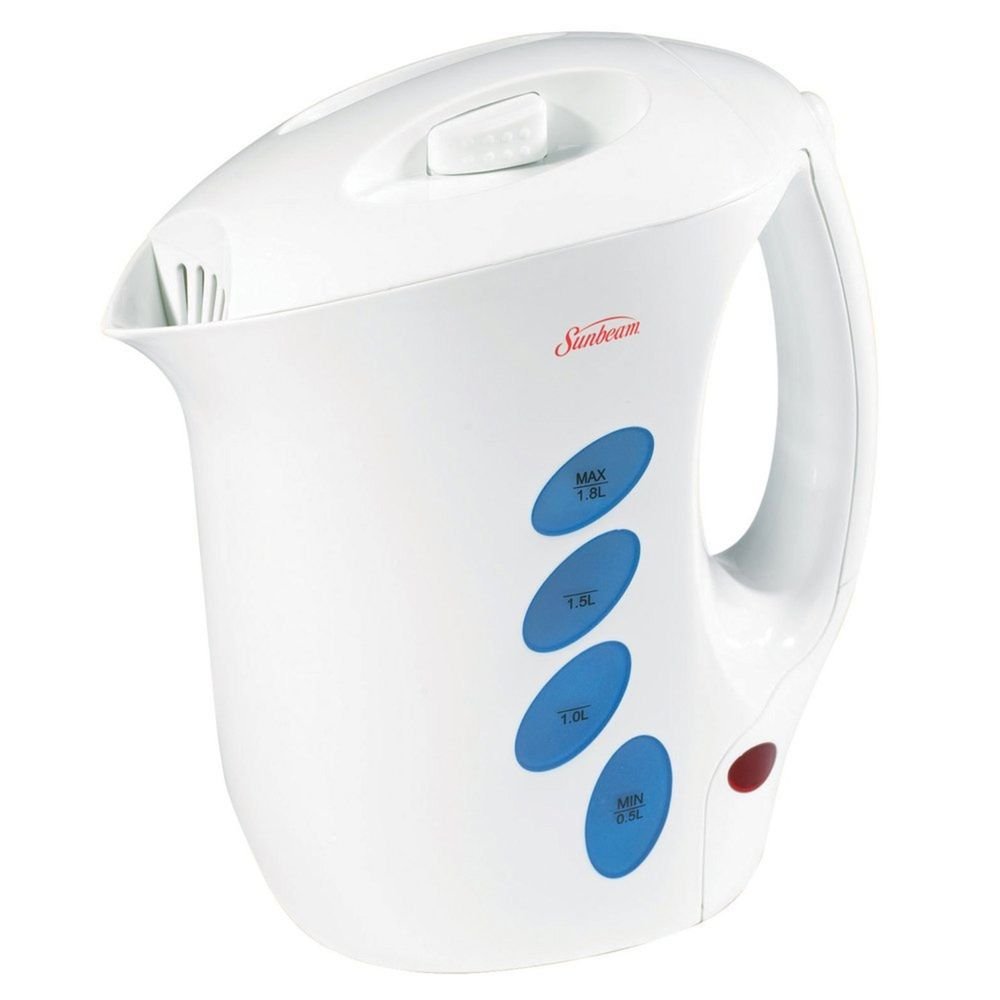 Sunbeam SEK17 1.8Liter Electric Water Kettle 1500Watt White White